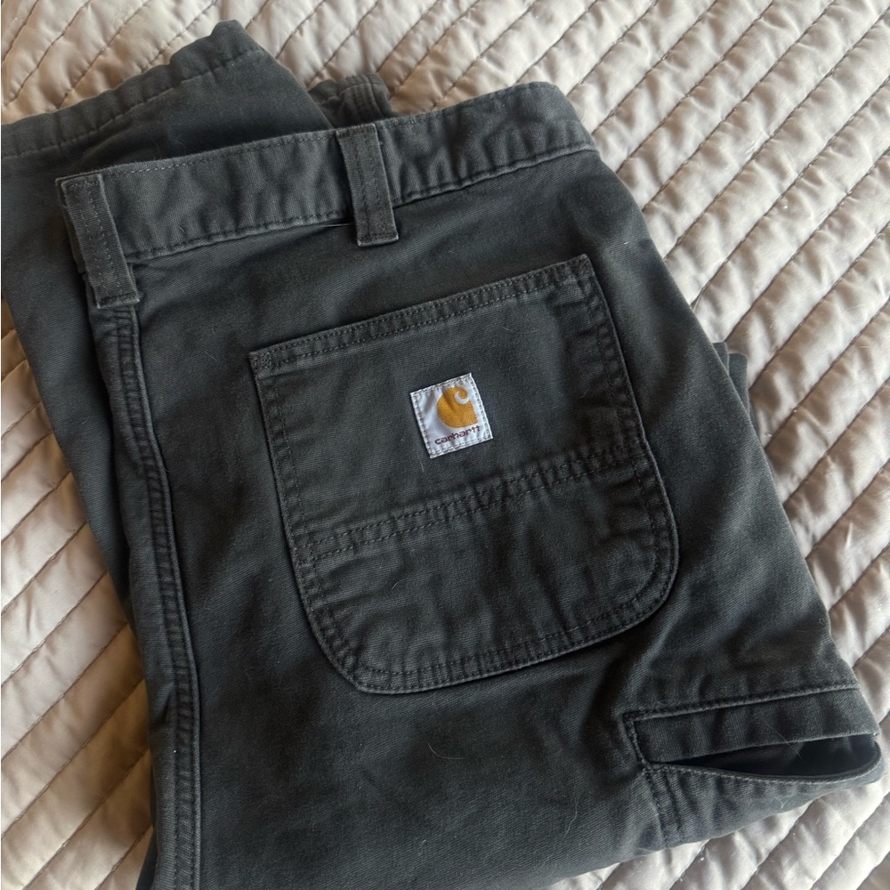 CARHARTT charcoal Work Pants